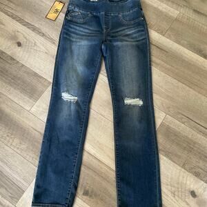 Rock & Republic denim Rex fever pull on straight jeans 10 M nwt